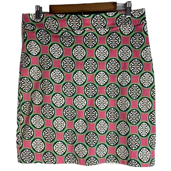 Dizzy Lizzie Geometric Print Pencil Skirt - Picture 1 of 4